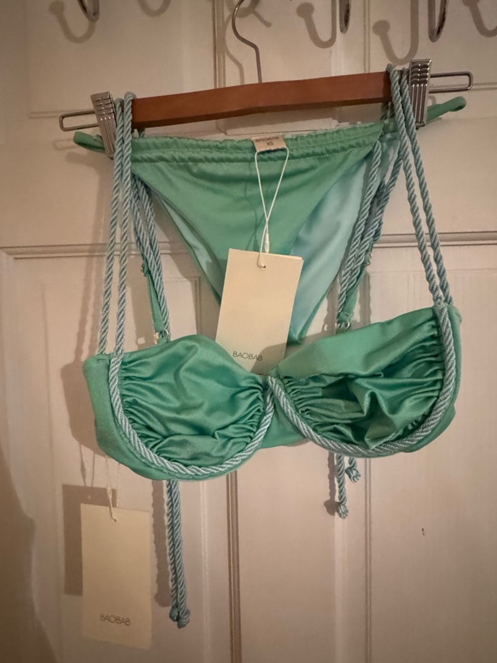 Baobab Lula bikini set in turquesa